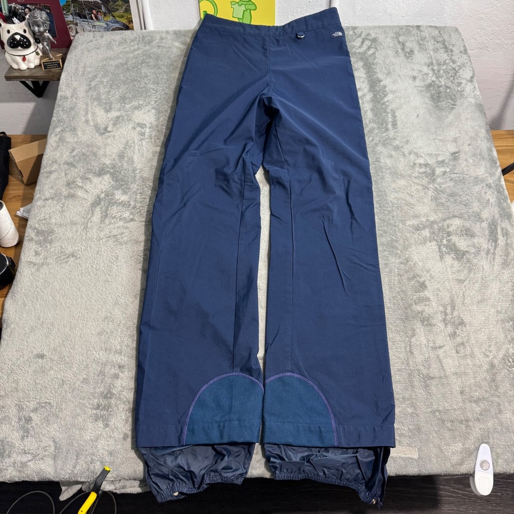 Vintage The North Face Gore-Tex Ski Pants Navy Blue Full Zip Women's Medium